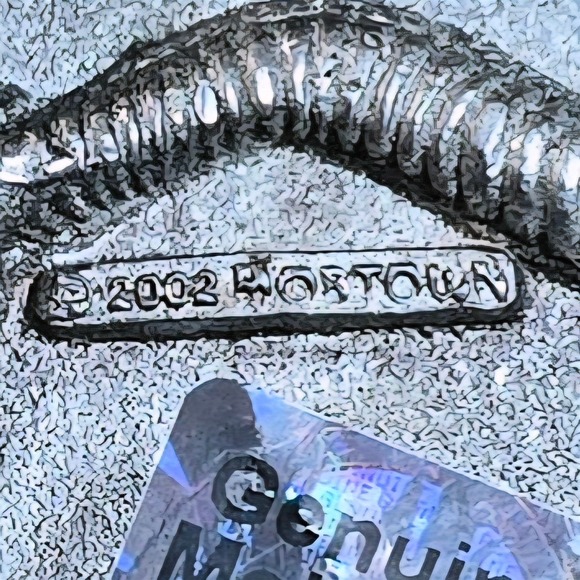 Mobtown Chicago 2002 Celtic Knot Belt Buckle Pewter Vintage Goth Biker Collect - Picture 16 of 16